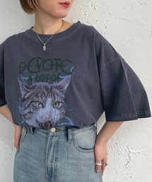ピグメントヴィンテージライクロックTシャツ【ZOZOTOWN限定アイテム】