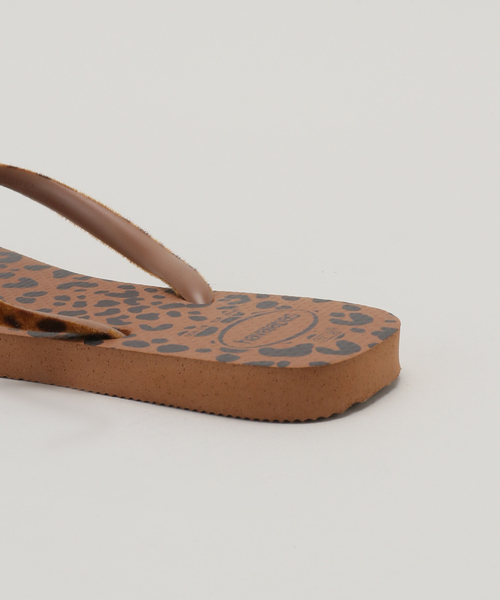 havaianas*スリム*ベルベットタッチ*スクエアトゥ*Square Velvet plage サンダル 「Havaianas/ハワイアナス」 SLIM SQUARE VELVET