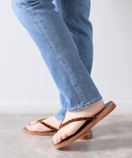 Havaianas/ハワイアナス】 SLIM SQUARE VELVET サンダル