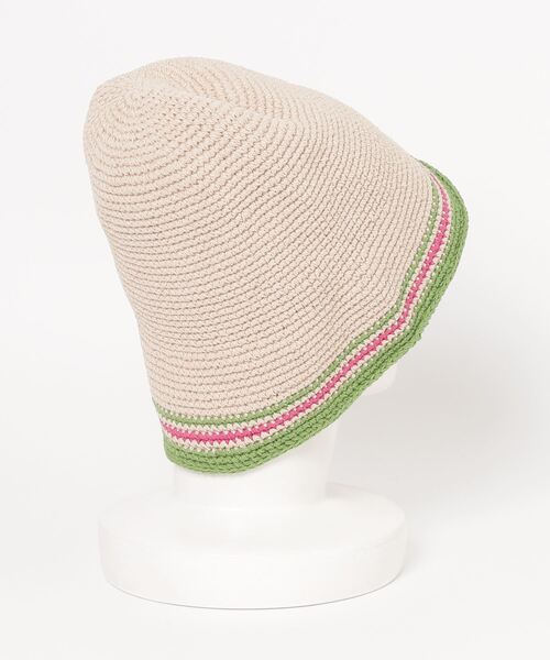 ROYAL FLASH(ロイヤルフラッシュ)の「cie/シー/STRIPE HAT(ハット・レディース・アイボリー系・F)」の2枚目の写真