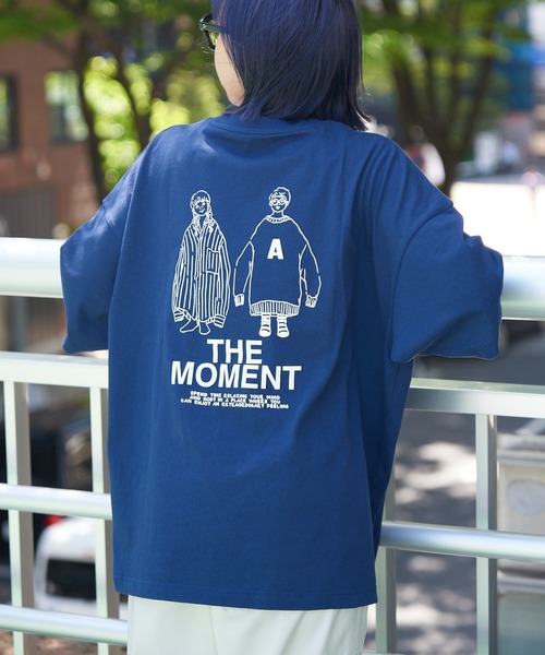 CIAOPANIC TYPY（チャオパニックティピー）の「USAコットンウィークロゴTee（Tシャツ/カットソー・メンズ・ホワイト/チャコールグレー/ネイビー/ブラウン/ブルー・MEDIUM/LARGE）」の4枚目の写真