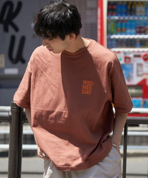 CIAOPANIC TYPY（チャオパニックティピー）の「USAコットンウィークロゴTee（Tシャツ/カットソー・メンズ・ホワイト/チャコールグレー/ネイビー/ブラウン/ブルー・MEDIUM/LARGE）」の12枚目の写真