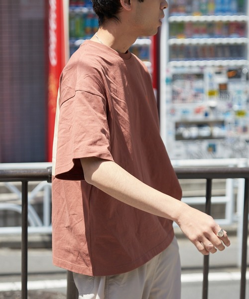 CIAOPANIC TYPY（チャオパニックティピー）の「USAコットンウィークロゴTee（Tシャツ/カットソー・メンズ・ホワイト/チャコールグレー/ネイビー/ブラウン/ブルー・MEDIUM/LARGE）」の11枚目の写真