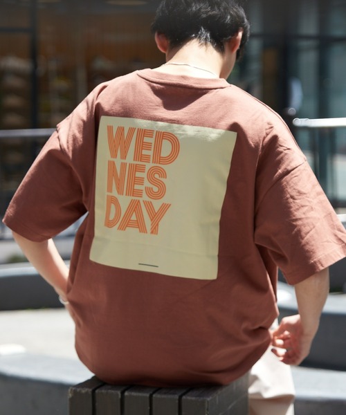 CIAOPANIC TYPY（チャオパニックティピー）の「USAコットンウィークロゴTee（Tシャツ/カットソー・メンズ・ホワイト/チャコールグレー/ネイビー/ブラウン/ブルー・MEDIUM/LARGE）」の10枚目の写真