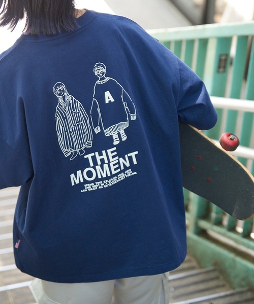 CIAOPANIC TYPY（チャオパニックティピー）の「USAコットンウィークロゴTee（Tシャツ/カットソー・メンズ・ホワイト/チャコールグレー/ネイビー/ブラウン/ブルー・MEDIUM/LARGE）」の17枚目の写真