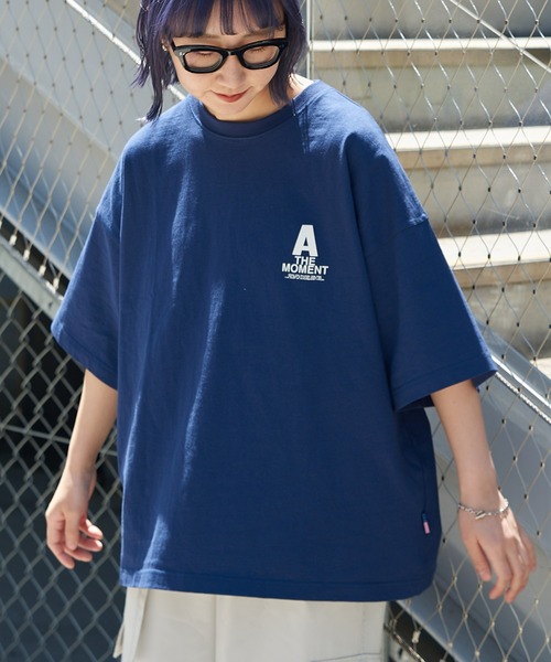CIAOPANIC TYPY（チャオパニックティピー）の「USAコットンウィークロゴTee（Tシャツ/カットソー・メンズ・ホワイト/チャコールグレー/ネイビー/ブラウン/ブルー・MEDIUM/LARGE）」の20枚目の写真