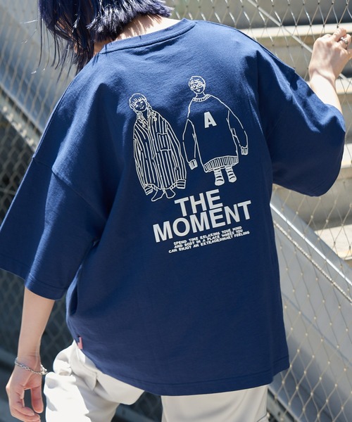 CIAOPANIC TYPY（チャオパニックティピー）の「USAコットンウィークロゴTee（Tシャツ/カットソー・メンズ・ホワイト/チャコールグレー/ネイビー/ブラウン/ブルー・MEDIUM/LARGE）」の18枚目の写真