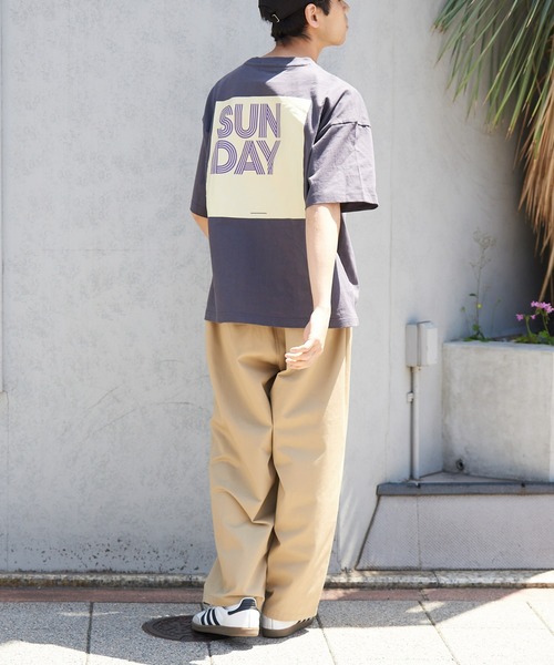 CIAOPANIC TYPY（チャオパニックティピー）の「USAコットンウィークロゴTee（Tシャツ/カットソー・メンズ・ホワイト/チャコールグレー/ネイビー/ブラウン/ブルー・MEDIUM/LARGE）」の8枚目の写真