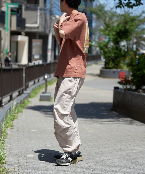 CIAOPANIC TYPY（チャオパニックティピー）の「USAコットンウィークロゴTee（Tシャツ/カットソー・メンズ・ホワイト/チャコールグレー/ネイビー/ブラウン/ブルー・MEDIUM/LARGE）」の15枚目の写真