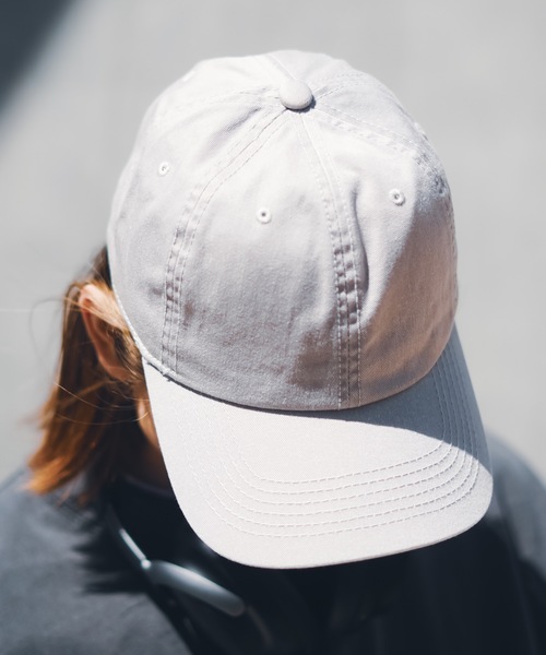 COBRA CAPS（コブラキャップス）の「【COBRA/コブラ キャップス】6-Panel Pigment Dyed Heavy Cotton Twill 　帽子 　ローキャップ 顔料染め（キャップ・メンズ・マスタード/グリーン/カーキ/ブラック/ストーン・FREE）」の9枚目の写真