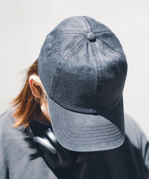 COBRA CAPS（コブラキャップス）の「【COBRA/コブラ キャップス】6-Panel Pigment Dyed Heavy Cotton Twill 　帽子 　ローキャップ 顔料染め（キャップ・メンズ・マスタード/グリーン/カーキ/ブラック/ストーン・FREE）」の12枚目の写真