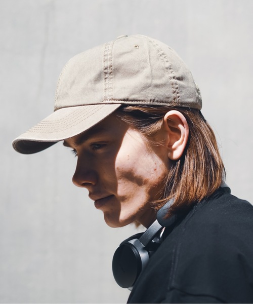 COBRA CAPS（コブラキャップス）の「【COBRA/コブラ キャップス】6-Panel Pigment Dyed Heavy Cotton Twill 　帽子 　ローキャップ 顔料染め（キャップ・メンズ・マスタード/グリーン/カーキ/ブラック/ストーン・FREE）」の14枚目の写真