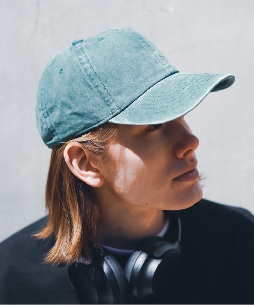 COBRA CAPS（コブラキャップス）の「【COBRA/コブラ キャップス】6-Panel Pigment Dyed Heavy Cotton Twill 　帽子 　ローキャップ 顔料染め（キャップ・メンズ・マスタード/グリーン/カーキ/ブラック/ストーン・FREE）」の16枚目の写真