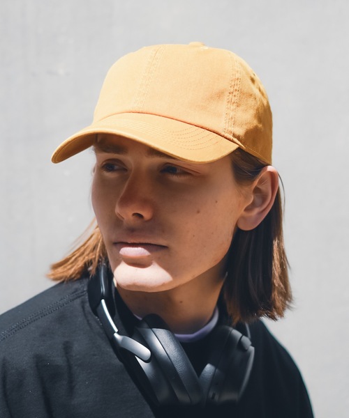 COBRA CAPS（コブラキャップス）の「【COBRA/コブラ キャップス】6-Panel Pigment Dyed Heavy Cotton Twill 　帽子 　ローキャップ 顔料染め（キャップ・メンズ・マスタード/グリーン/カーキ/ブラック/ストーン・FREE）」の19枚目の写真