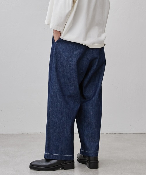 ルーズワイドデニム（デニムパンツ）｜Lui's（ルイス）のファッション