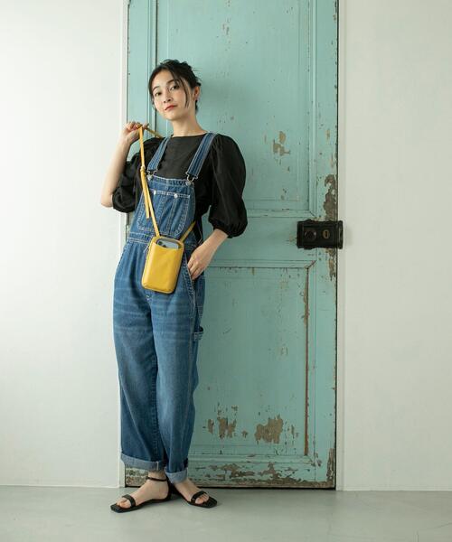 coen（コーエン）の「デニムオーバーオール（サロペット/オーバーオール・レディース・オフホワイト/コバルトブルー・M/L）」の22枚目の写真