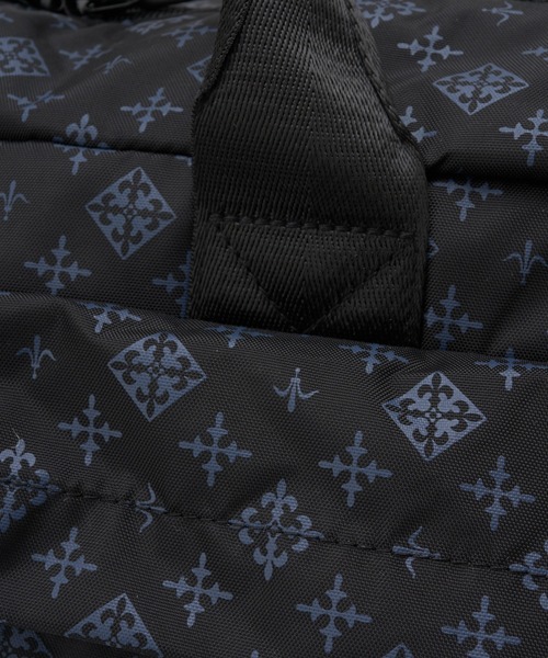 Daily russet(デイリー ラシット)の「モノグラム トラベルボストンバッグ(L)(ボストンバッグ・レディース・グレー/ブラック/カーキ/ネイビー/サンドベージュ・FREE)」の12枚目の写真