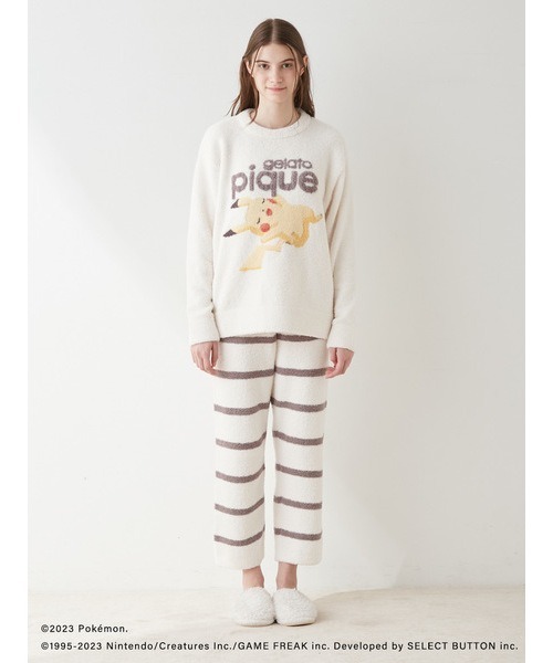 ポケモンスリープ】ベビモコジャガードプルオーバー&ロングパンツセット