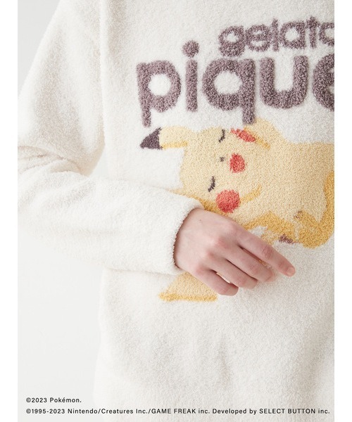 ジェラートピケ ポケモンスリープ プリン ベビモコジャガードプルオーバー ジェラートピケ ポケモンスリープ プリン ベビモコジャガードプル