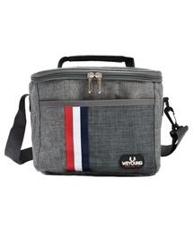 COMON GOLF（コモンゴルフ）の「トリコロール ライン 使い 保温 保冷バッグ ゴルフ カート ランチバッグ（ゴルフグッズ）」