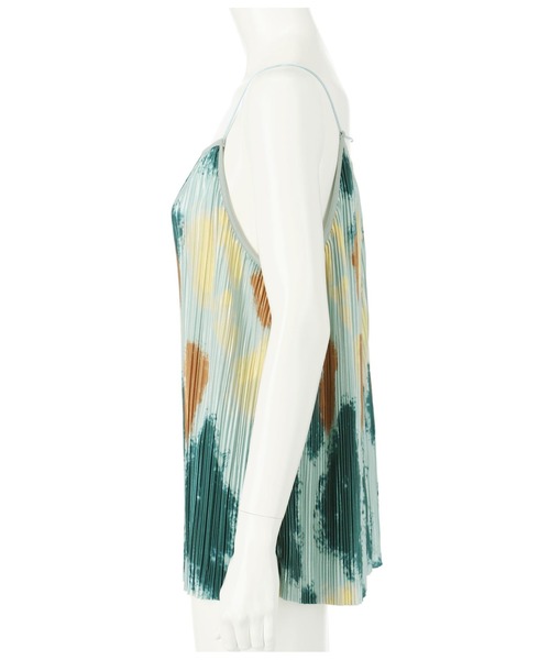 Settimissimo（セッティミッシモ）の「アートプリントプリーツキャミソール（キャミソール・レディース・ブルー/オフホワイト・FREE）」の7枚目の写真