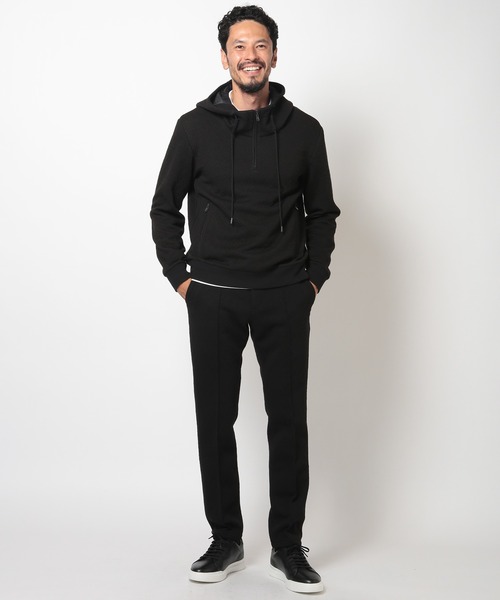 MEN'S BIGI（メンズビギ）の「フクレジャカードプルオーバーパーカ（パーカー・メンズ・ブラック/グレー・02/03/04）」の5枚目の写真