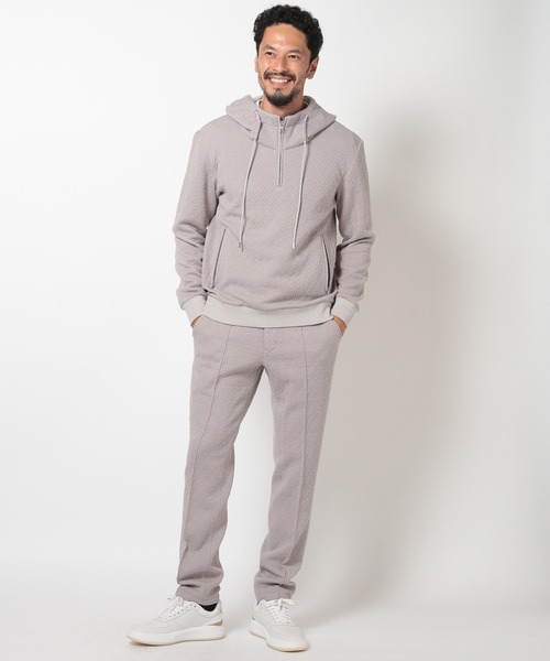 MEN'S BIGI（メンズビギ）の「フクレジャカードプルオーバーパーカ（パーカー・メンズ・ブラック/グレー・02/03/04）」の8枚目の写真