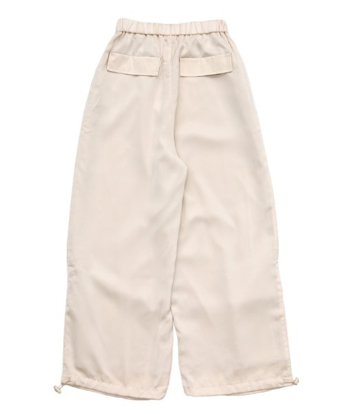 select MOCA（セレクトモカ）の「2wayドロストイージーカーゴパンツ（カーゴパンツ・レディース・アイボリー/カーキ・FREE）」の6枚目の写真