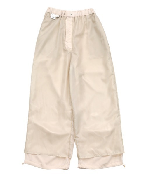 select MOCA（セレクトモカ）の「2wayドロストイージーカーゴパンツ（カーゴパンツ・レディース・アイボリー/カーキ・FREE）」の7枚目の写真