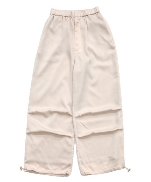 select MOCA（セレクトモカ）の「2wayドロストイージーカーゴパンツ（カーゴパンツ・レディース・アイボリー/カーキ・FREE）」の4枚目の写真