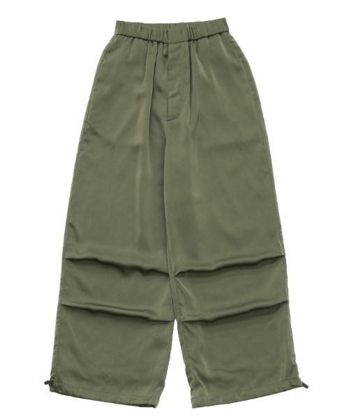 select MOCA（セレクトモカ）の「2wayドロストイージーカーゴパンツ（カーゴパンツ・レディース・アイボリー/カーキ・FREE）」の5枚目の写真