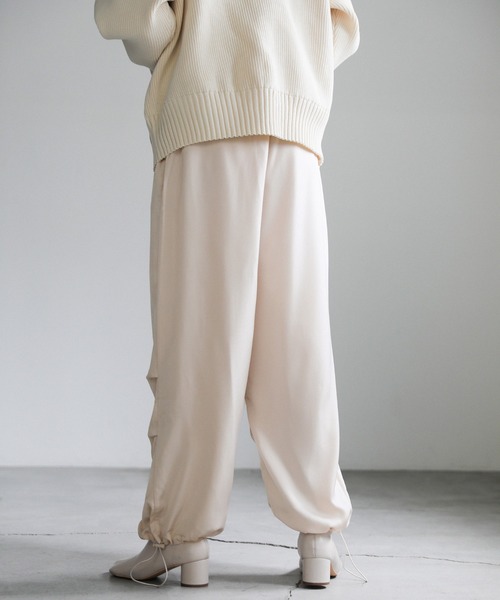 select MOCA（セレクトモカ）の「2wayドロストイージーカーゴパンツ（カーゴパンツ・レディース・アイボリー/カーキ・FREE）」の20枚目の写真