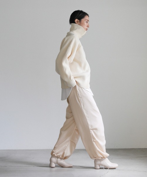 select MOCA（セレクトモカ）の「2wayドロストイージーカーゴパンツ（カーゴパンツ・レディース・アイボリー/カーキ・FREE）」の18枚目の写真