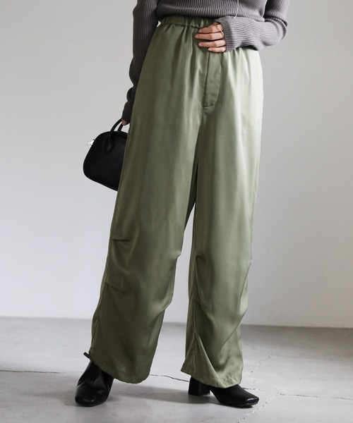 select MOCA（セレクトモカ）の「2wayドロストイージーカーゴパンツ（カーゴパンツ・レディース・アイボリー/カーキ・FREE）」の22枚目の写真