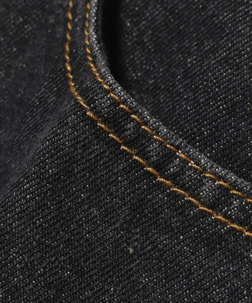 BEAMS HEART（ビームスハート）の「テーパード デニムパンツ（デニムパンツ・レディース・ブラック/ネイビー・SMALL/MEDIUM）」の13枚目の写真