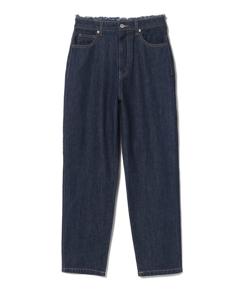 BEAMS HEART（ビームスハート）の「テーパード デニムパンツ（デニムパンツ・レディース・ブラック/ネイビー・SMALL/MEDIUM）」の14枚目の写真