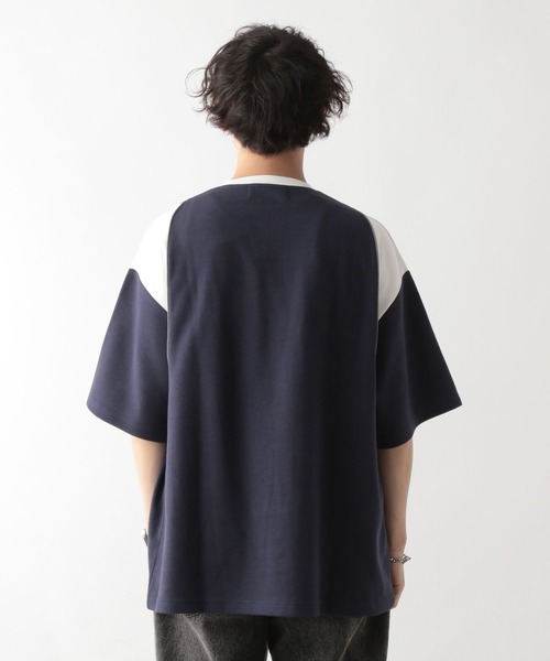 Ridingmania（ライディングマニア）の「【Ridingmania/ライディングマニア】ブランドロゴ/サイクルTシャツ（Tシャツ/カットソー・メンズ・ホワイト/ネイビー・FREE）」の8枚目の写真