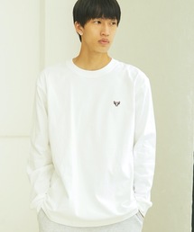【HANES/ヘインズ】BEEFY　ワンポイント　ロングＴシャツ 　H8-X40　ビーフィー　ロンT　ヘビーウェイト　ユニセックス　コットン100％