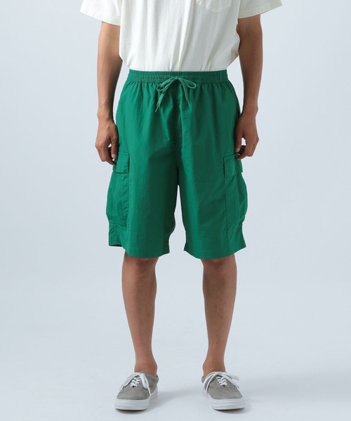 BAYFLOW（ベイフロー）の「ナイロンカーゴショートパンツ（カーゴパンツ・メンズ・チャコール/グリーン・LARGE/MEDIUM）」の5枚目の写真