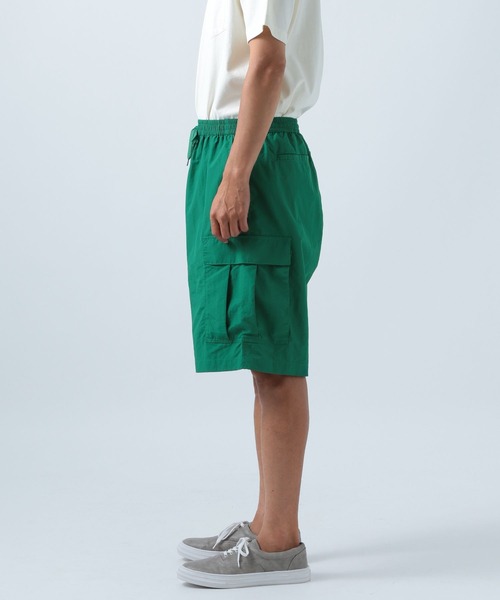 BAYFLOW（ベイフロー）の「ナイロンカーゴショートパンツ（カーゴパンツ・メンズ・チャコール/グリーン・LARGE/MEDIUM）」の6枚目の写真