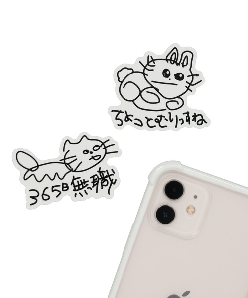 SPINNS（スピンズ）の「絵心オリジナルステッカー（ステッカー/テープ・レディース・B/A/C/D/E・ONESIZE）」の6枚目の写真