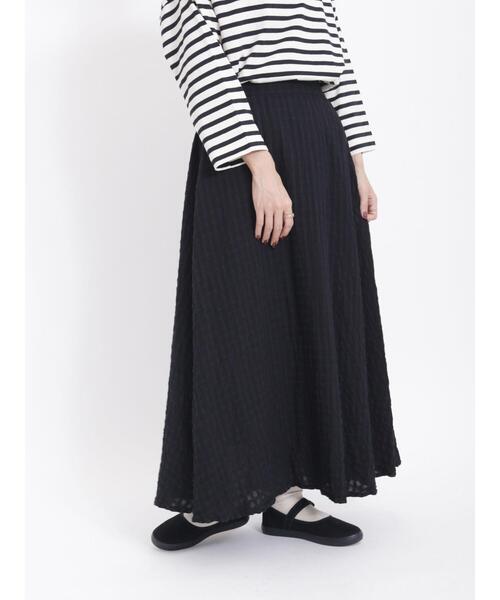 Samansa Mos2(サマンサ モスモス)の「柄アソートスカート(スカート・レディース・グレー/ブラック/カーキ/ボルドー・F)」の2枚目の写真