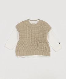 【ウォッシャブル】ニットベストセット