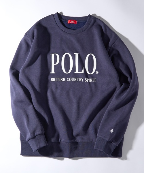 POLO BCS（ポロ ビーシーエス）の「【POLO BCS】ロイヤルスウェット POLO crew neck Classical sweat ポロプリント ユニセックスサイズ展開（スウェット・レディース・ホワイト/ブラック/ネイビー・XS/S/M/L/XL）」の14枚目の写真
