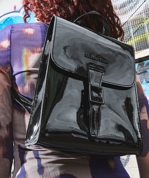 Dr. Martens（ドクターマーチン）の「Dr.Martens/ドクターマーチン/パテント ミニ バックパック（バックパック/リュック・メンズ・ブラック・FREE）」の2枚目の写真