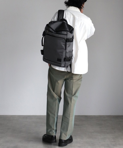 【グッシオウォーモ】BOX型３WAYリュック ビジネス 通勤通学（バックパック/リュック）｜GUSCIO UOMO（グッシオ ウォーモ）