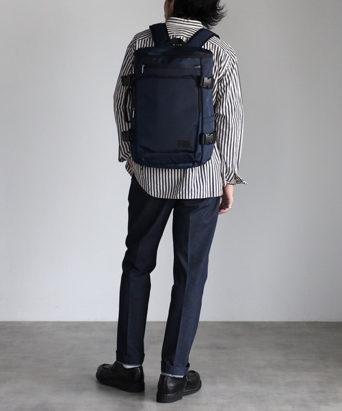 【グッシオウォーモ】BOX型３WAYリュック ビジネス 通勤通学（バックパック/リュック）｜GUSCIO UOMO（グッシオ ウォーモ）