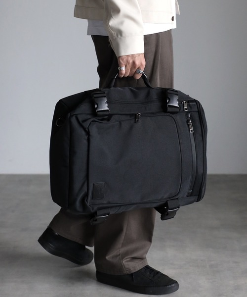 【グッシオウォーモ】BOX型３WAYリュック ビジネス 通勤通学（バックパック/リュック）｜GUSCIO UOMO（グッシオ ウォーモ）