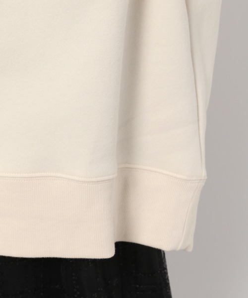 mysty woman(ミスティウーマン)の「ビッグシルエット裏毛プルオーバー 988036(スウェット・レディース・ライトグリーン/モカ/オフホワイト・FREE)」の16枚目の写真