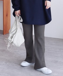 reca | 裏起毛ボンディングフレアパンツ(その他パンツ)
